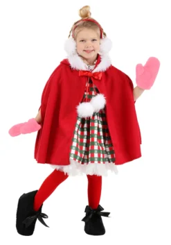 Suzhou Zhongsheng Imp & Exp Co., Ltd Deluxe Storybook Christmas Girl Costume For Toddlers