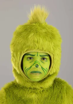 Elope Dr. Seuss Grinch Kid's Open Face Costume 9 Elope Dr. Seuss Grinch Kid's Open Face Costume -Cheap Anna Costumes Store kids dr seuss grinch open face costume alt 2