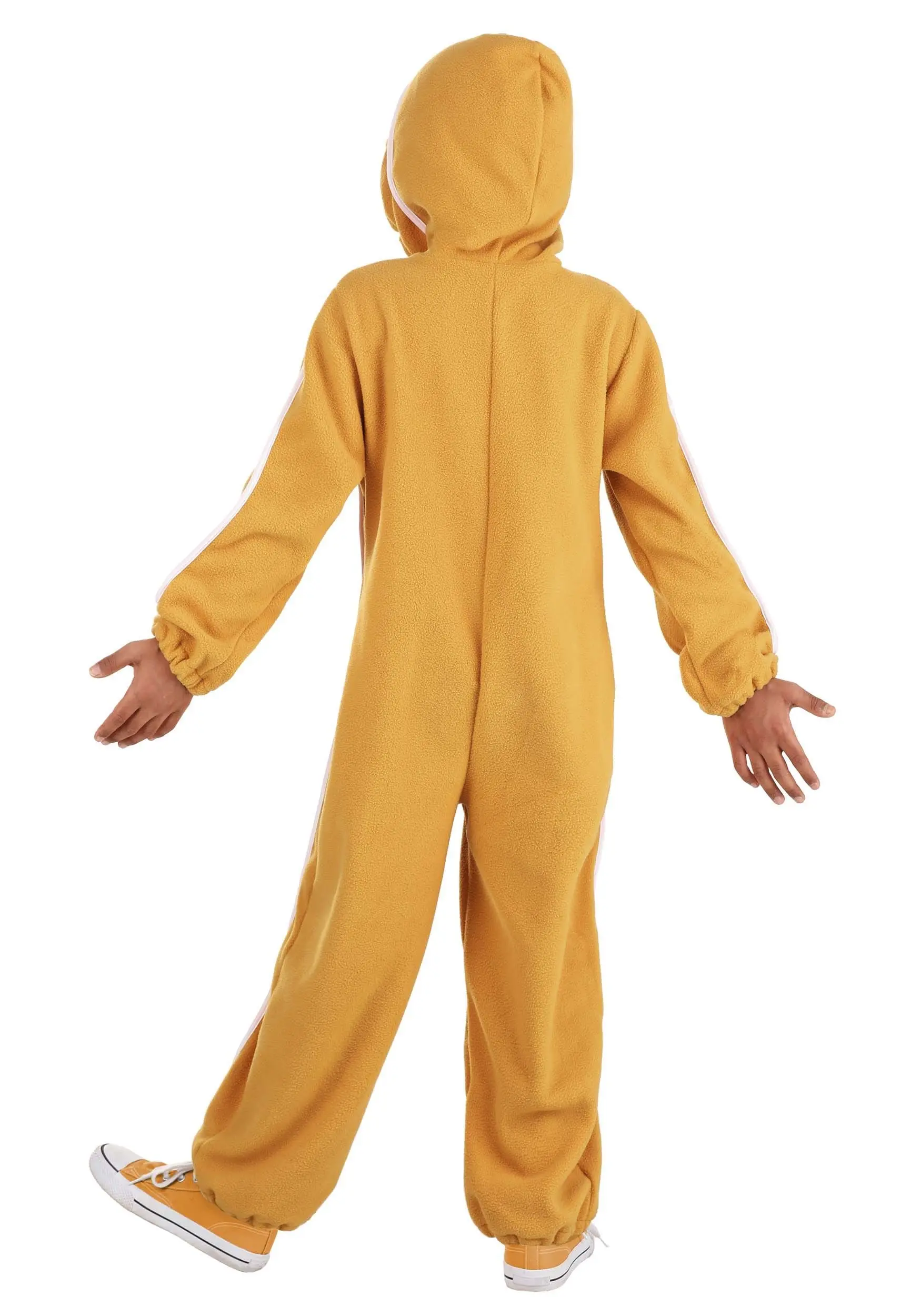 Savvy Garments Kid's Gingerbread Man Onesie Costume 2 Savvy Garments Kid's Gingerbread Man Onesie Costume - Image 2
