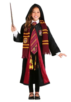 Jerry Leigh Harry Potter Deluxe Hermione Gryffindor Robe For Kids