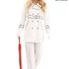 Fun Costumes Women's Kill Bill Elle Driver Trench Coat Costume