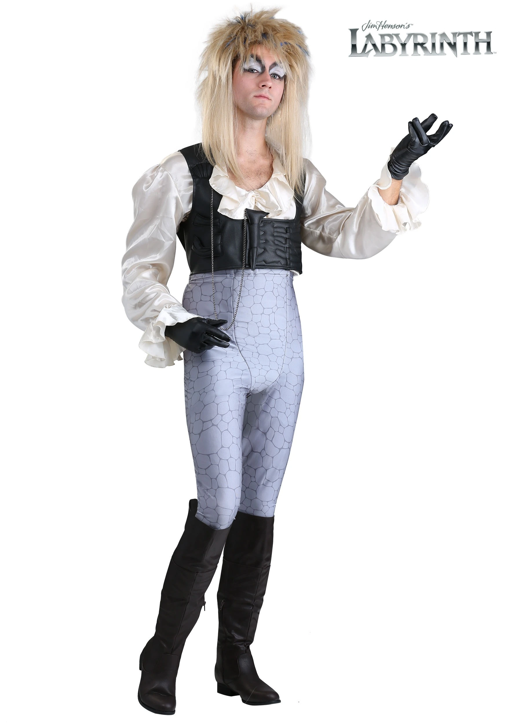 Fun Costumes Men's Labyrinth Jareth Costume 1 Fun Costumes Men's Labyrinth Jareth Costume