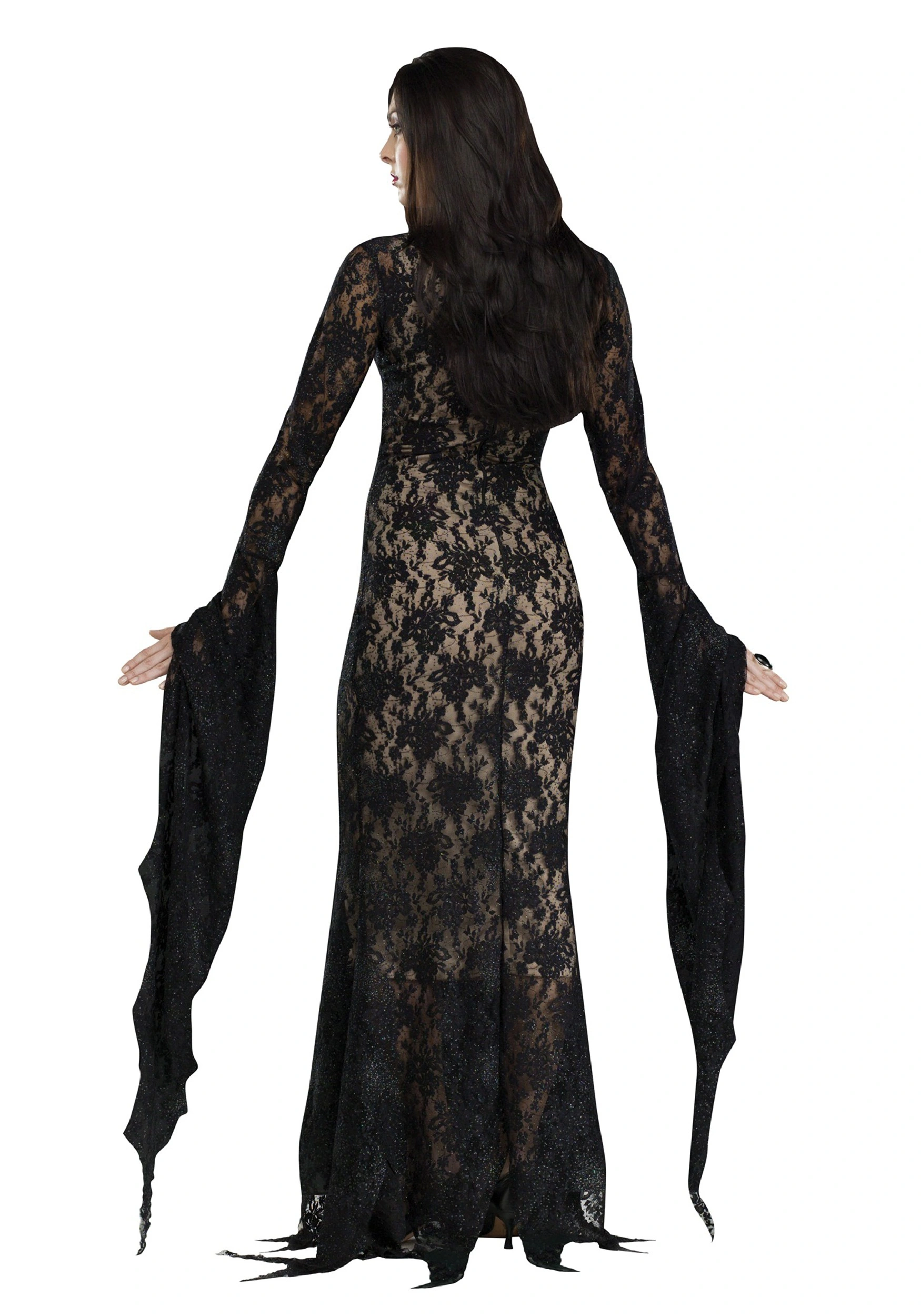Fun World Lace Miss Darkness Adult Costume 2 Fun World Lace Miss Darkness Adult Costume - Image 2
