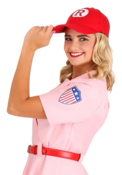 A Leading Role League Of Their Own Prestige Adult Dottie Costume -Cheap Anna Costumes Store league of their own luxury adult womens dottie costume alt2