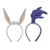 Bioworld Merchandising / Independent Sales Looney Tunes Bugs Bunny & Road Runner Cosplay Headbands