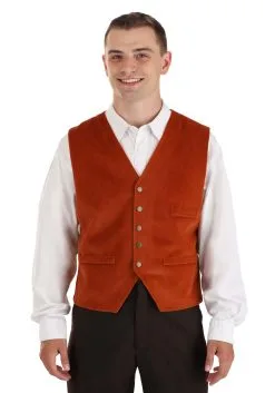 Shaoxing Lansheng Trading Co. Ltd Adult Lord Of The Rings Hobbit Vest -Cheap Anna Costumes Store lord of the rings adult hobbit vest alt 1