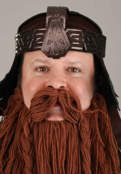 Guangzhou Fashion Travelling Goods Co. Ltd Lord Of The Rings Gimli Hat And Beard Set -Cheap Anna Costumes Store lord of the rings gimli hat and beard alt 2
