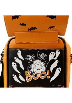 LOUNGEFLY Women's Peanuts Great Pumpkin Snoopy Doghouse Crossbody Bag -Cheap Anna Costumes Store loungefly peanuts great pumpkin snoopy doghouse cr alt 4
