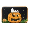 Loungefly Peanuts Great Pumpkin Snoopy Zip Around Wallet Accessory