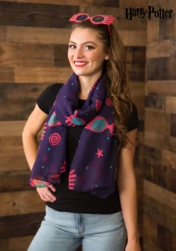 Elope Luna Lovegood Spectrespecs Purple Lightweight Scarf