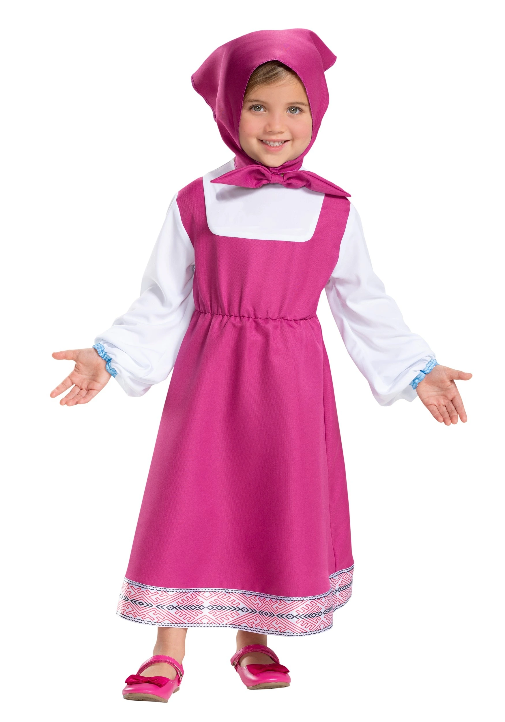 LF Products Pte. Ltd. Masha And The Bear Masha Costume For Girls 1 LF Products Pte. Ltd. Masha And The Bear Masha Costume For Girls