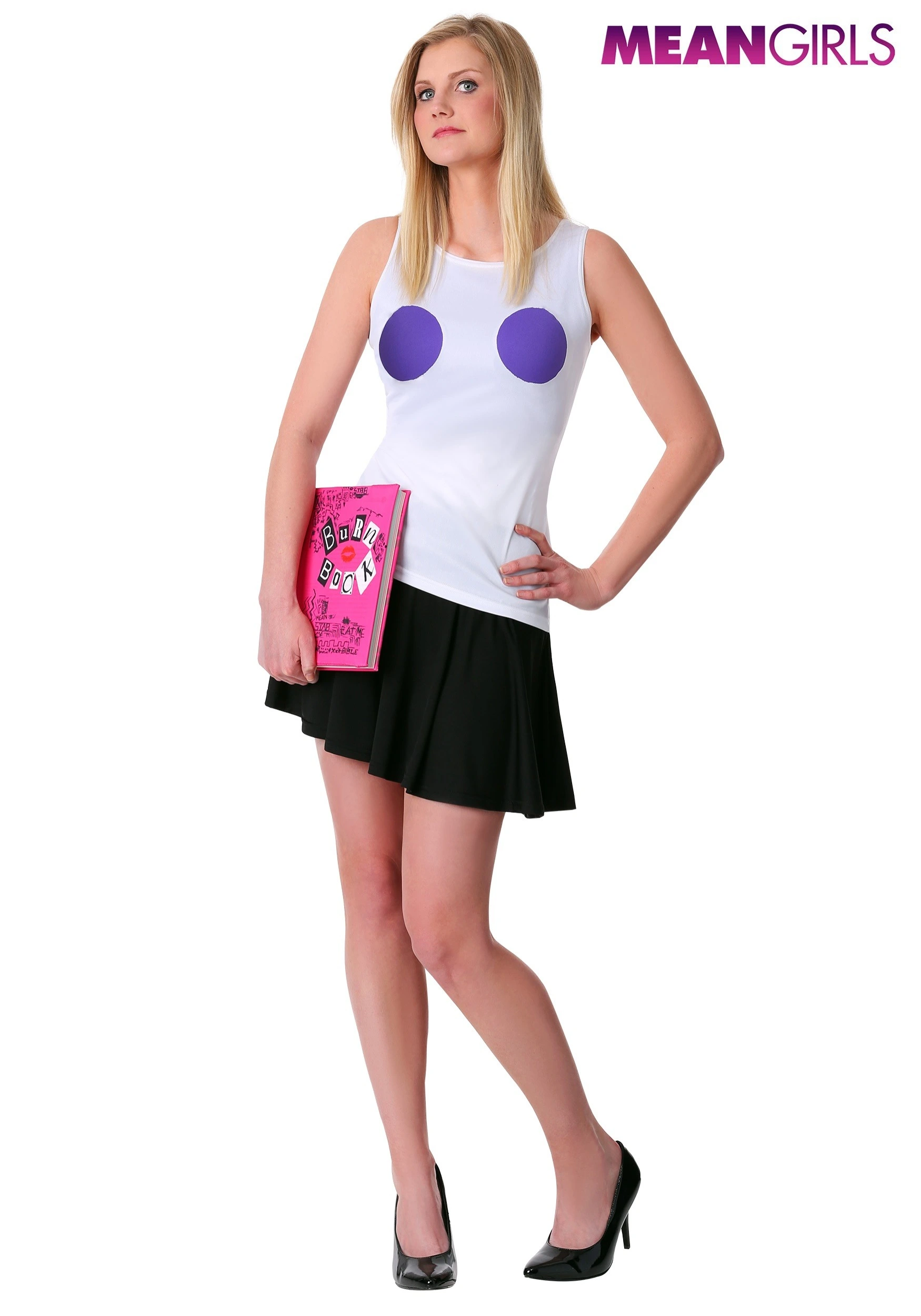 Fun Costumes Deluxe Mean Girls Regina George Women's Costume 1 Fun Costumes Deluxe Mean Girls Regina George Women's Costume