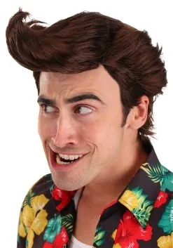 Partytime Costume & Lingerie (Yiwu) Factory Ace Ventura Costume With Wig For Men -Cheap Anna Costumes Store mens ace ventura costume with wig alt 2
