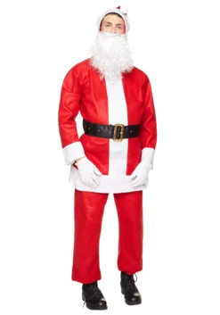 Karnival Costumes Men's Basic Santa Suit Costume