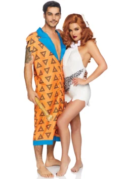 LEG AVENUE Men's Bedrock Bro Romphim Costume 9 LEG AVENUE Men's Bedrock Bro Romphim Costume -Cheap Anna Costumes Store mens bedrock bro romphim costume alt 4