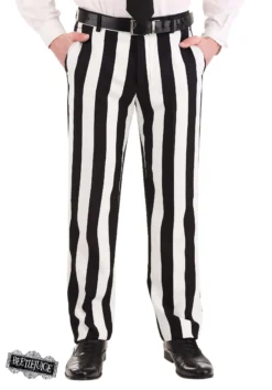 Haizhilan Garment CO., LTD Classic Beetlejuice Suit Pants For Men