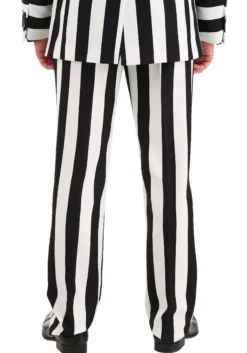 Haizhilan Garment CO., LTD Classic Beetlejuice Suit Pants For Men -Cheap Anna Costumes Store mens classic beetlejuice suit pants alt 3