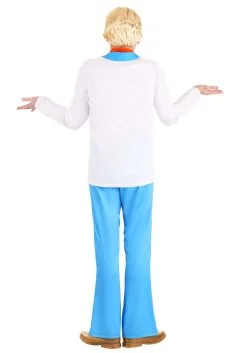 Jerry Leigh Classic Scooby Doo Fred Costume For Men -Cheap Anna Costumes Store mens classic scooby doo fred costume alt 4