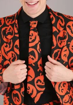 Fun World Men's David S. Pumpkins Costume 6 Fun World Men's David S. Pumpkins Costume -Cheap Anna Costumes Store mens david s pumpkins costume alt 1