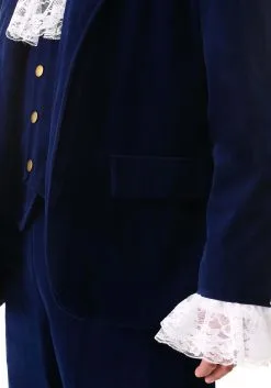 Fun Costumes Deluxe Blue 60s Swinger Costume For Men -Cheap Anna Costumes Store mens deluxe 60s swinger halloween costume alt 4