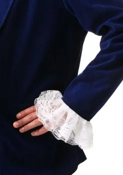 Fun Costumes Deluxe Blue 60s Swinger Costume For Men -Cheap Anna Costumes Store mens deluxe 60s swinger halloween costume alt 5