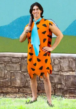 Rubies Costume Co. Inc Men's Fred Flintstone Costume -Cheap Anna Costumes Store mens fred flintstone costume alt