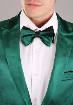 Haizhilan Garment CO., LTD Green Leprechaun Suit Costume For Men -Cheap Anna Costumes Store mens green leprechaun suit costume alt 4