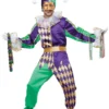 California Costume Collection Mardi Gras Jester Costume For Men
