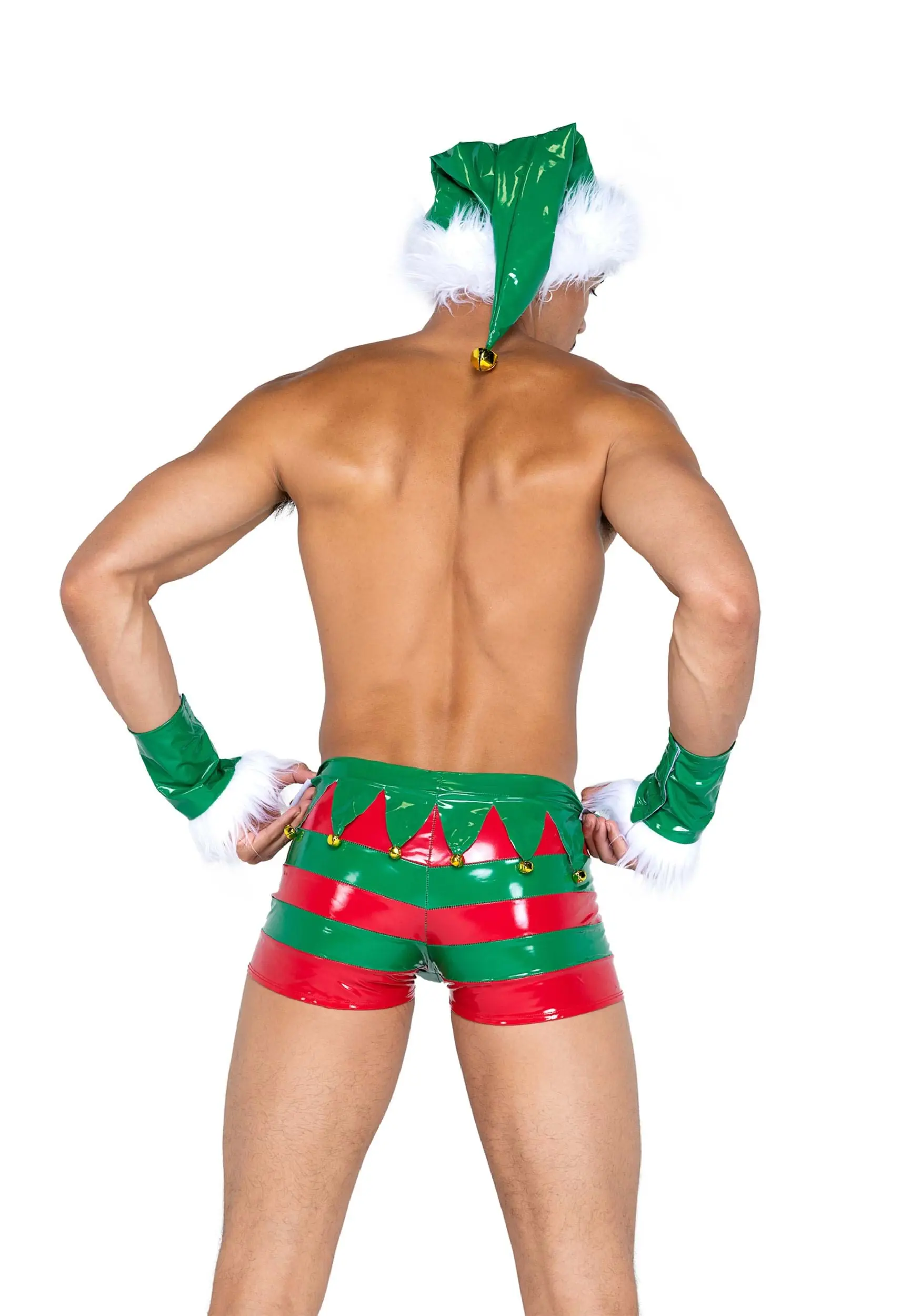 Roma Naughty Holiday Elf Costume For Men 2 Roma Naughty Holiday Elf Costume For Men - Image 2