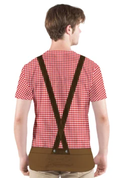 Creative Apparel Men's Oktoberfest Short Sleeve Costume Tee -Cheap Anna Costumes Store mens oktoberfest short sleeve costume tee2