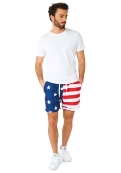 Opposuits American Flag Men's Summer Loungewear -Cheap Anna Costumes Store mens opposuits mcsummer lounge wear alt 4
