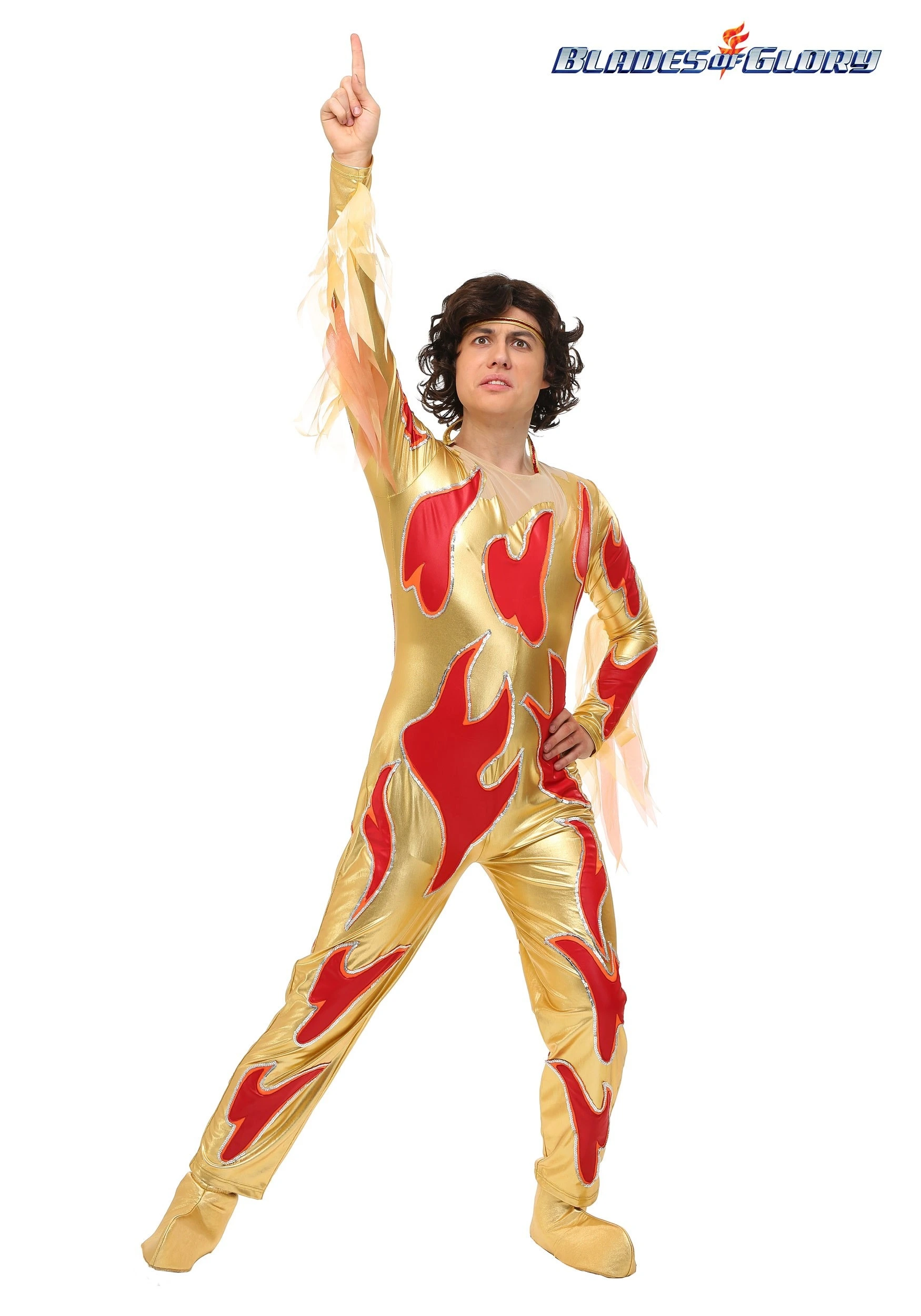 Fun Costumes Plus Size Blades Of Glory Fire Jumpsuit For Men 1 Fun Costumes Plus Size Blades Of Glory Fire Jumpsuit For Men