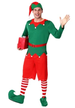 Fun Costumes Men's Plus Size Santa's Helper Costume
