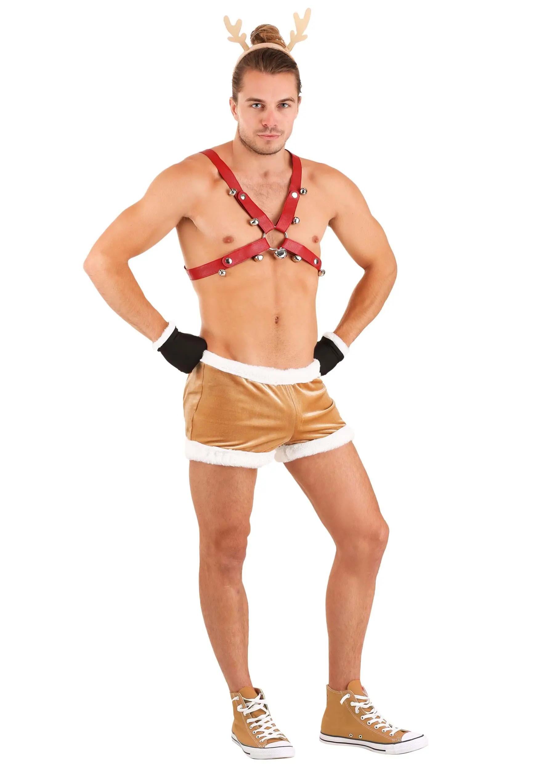 Fun Costumes Mens Sexy Reindeer Costume 1 Fun Costumes Mens Sexy Reindeer Costume