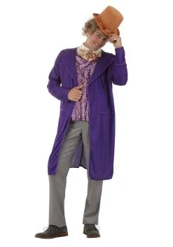 Jerry Leigh Willy Wonka Costume For Men