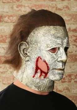 TRICK OR TREAT STUDIOS Halloween (2018) Michael Myers Final Battle Mask -Cheap Anna Costumes Store michael myers final battle mask halloween alt 3