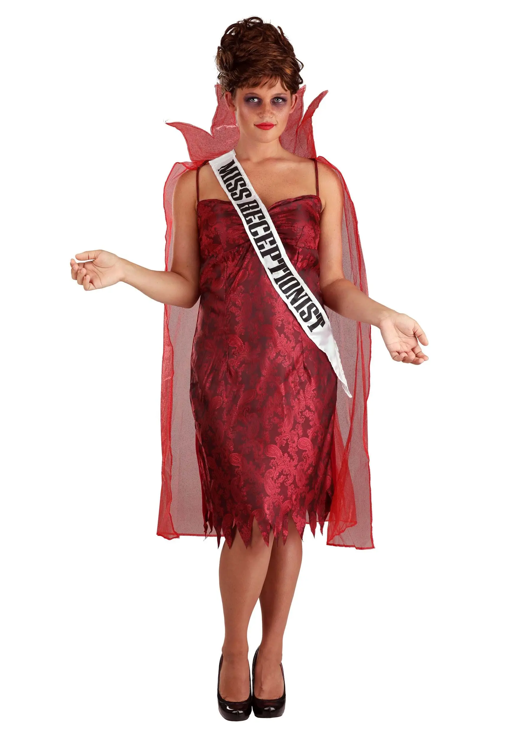 Fun Costumes Miss Dead Receptionist Costume 2 Fun Costumes Miss Dead Receptionist Costume - Image 2