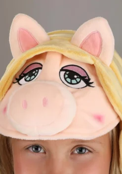 Suzhou Zhongsheng Imp & Exp Co., Ltd Miss Piggy Face Costume Headband -Cheap Anna Costumes Store miss piggy face headband alt 1