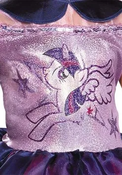 Disguise Girl's My Little Pony Toddler/Kid Twilight Sparkle Tutu Deluxe Costume -Cheap Anna Costumes Store mlp toddler child twilight sparkle tutu deluxe cos alt 2