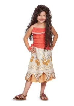 Disguise Disney Moana Classic Girls Costume -Cheap Anna Costumes Store moana classic child costume alt 3