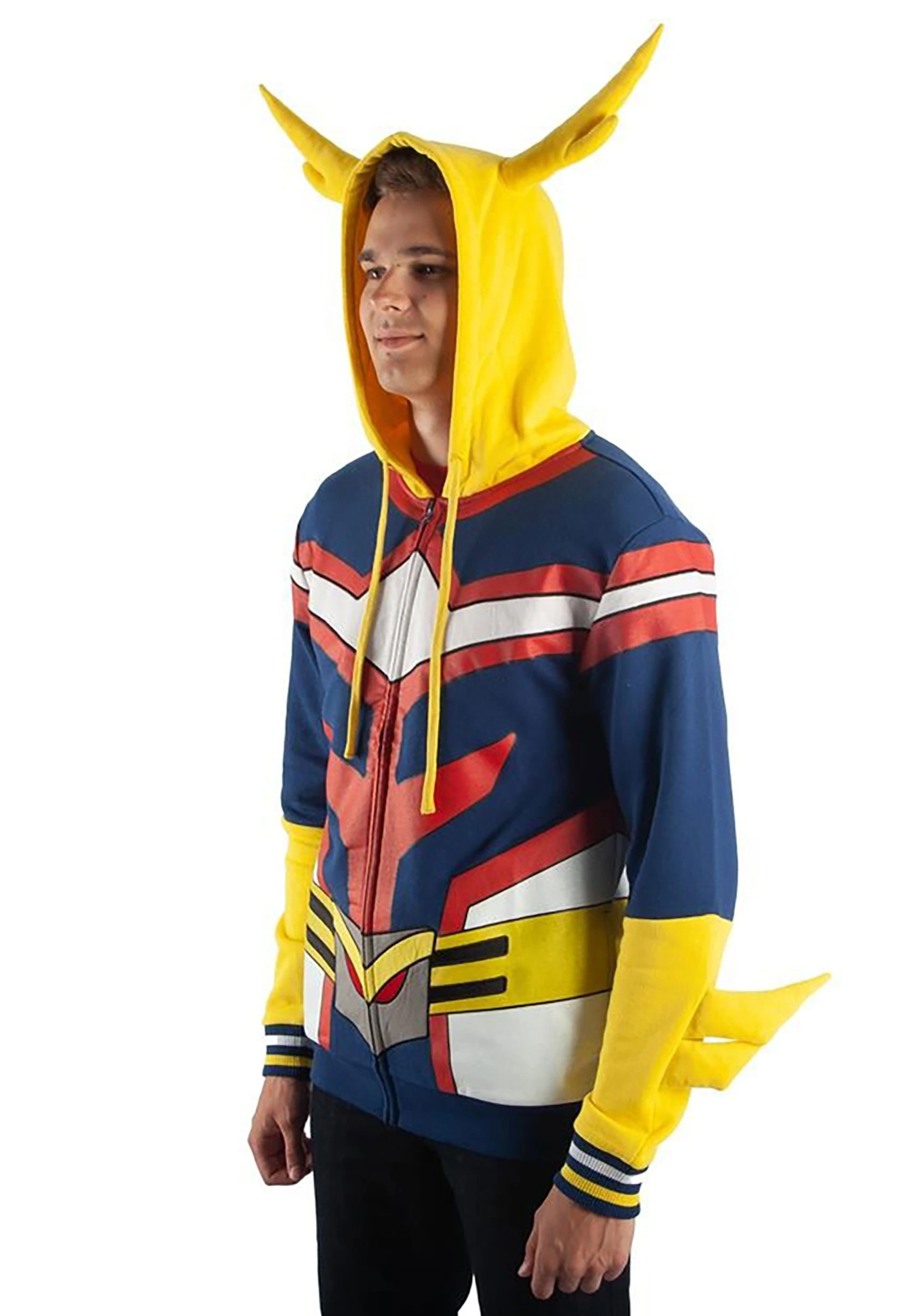 Bioworld Merchandising / Independent Sales My Hero Academia All Might Character Hoodie 1 Bioworld Merchandising / Independent Sales My Hero Academia All Might Character Hoodie