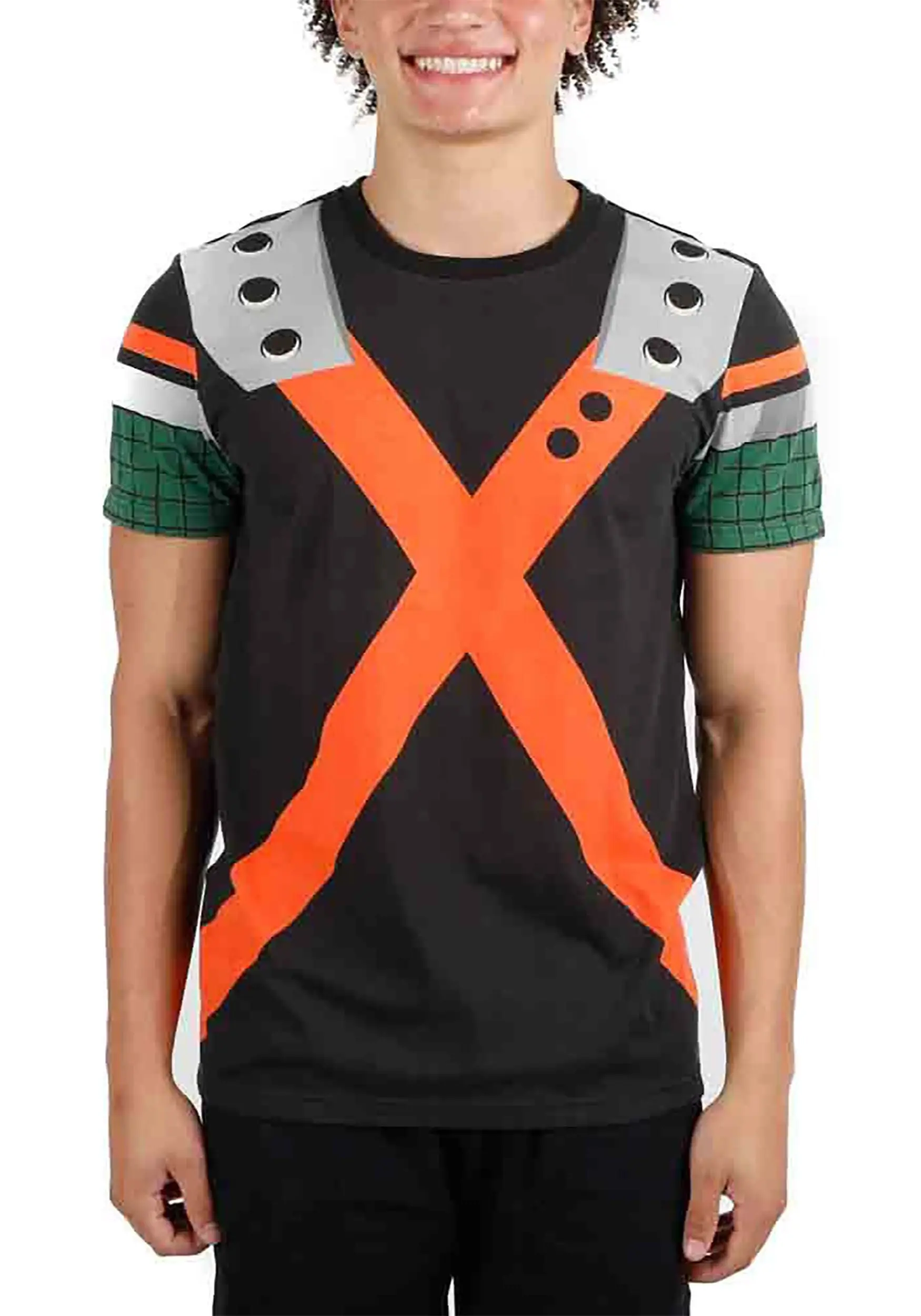 Bioworld Merchandising / Independent Sales My Hero Academia Adult Bakugo Cosplay Tee 1 Bioworld Merchandising / Independent Sales My Hero Academia Adult Bakugo Cosplay Tee