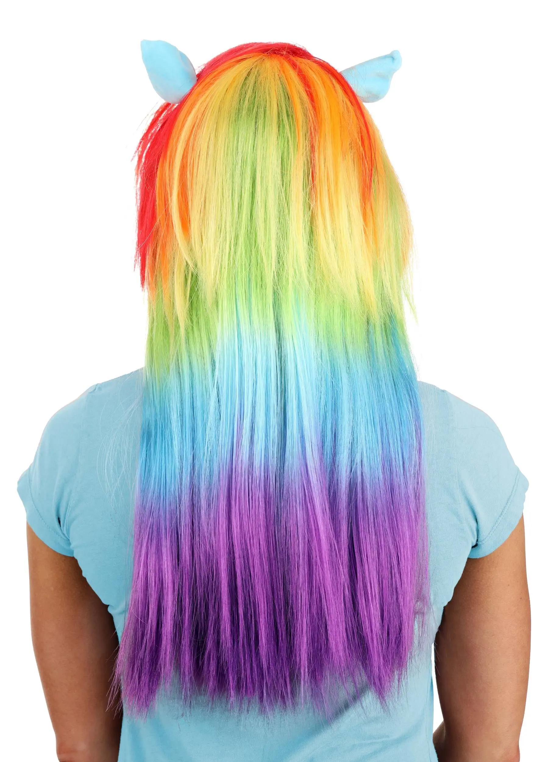 Partytime Wig Rainbow My Little Pony Dash Wig 2 Partytime Wig Rainbow My Little Pony Dash Wig - Image 2