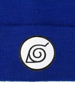 Bioworld Merchandising / Independent Sales Naruto Hidden Leaf Village & Akatsuki Set Of 2 Combo Cuff Beanies -Cheap Anna Costumes Store naruto hidden leaf village akatsuki combo cuff beanie alt 4