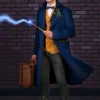 Haizhilan Garment CO., LTD Men's Newt Scamander Blue Jacket