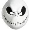 Disguise Nightmare Before Christmas Adult Jack Skellington Vacuform Mask