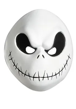Disguise Nightmare Before Christmas Adult Jack Skellington Vacuform Mask