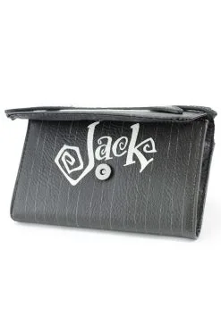 Buckle-Down Jack Skellington Nightmare Before Christmas Flip Wallet -Cheap Anna Costumes Store nightmare before christmas jack skellington wallet alt 2