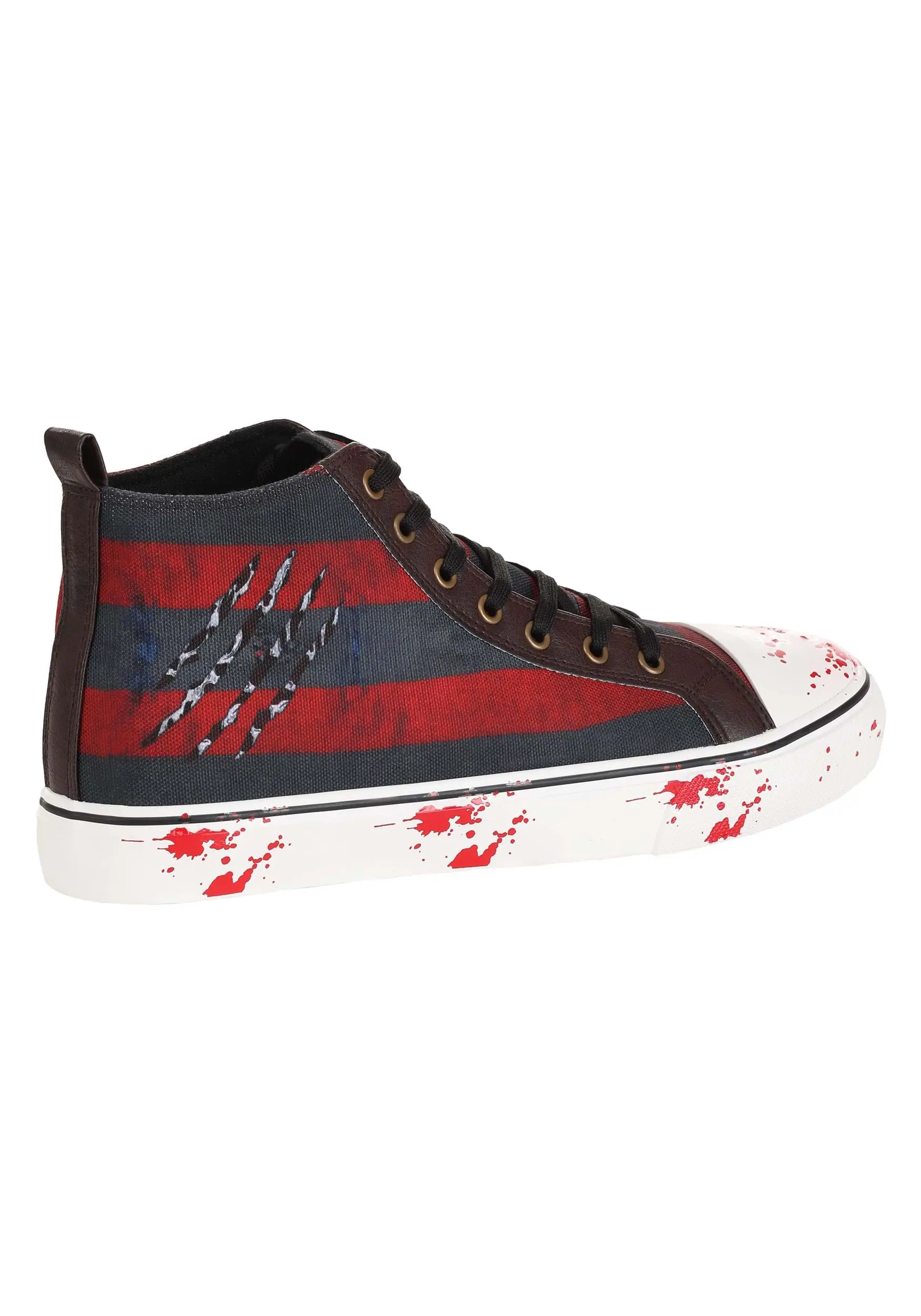 Ground Up Adult Nightmare On Elm Street Freddy Krueger Sneakers 4 Ground Up Adult Nightmare On Elm Street Freddy Krueger Sneakers - Image 4