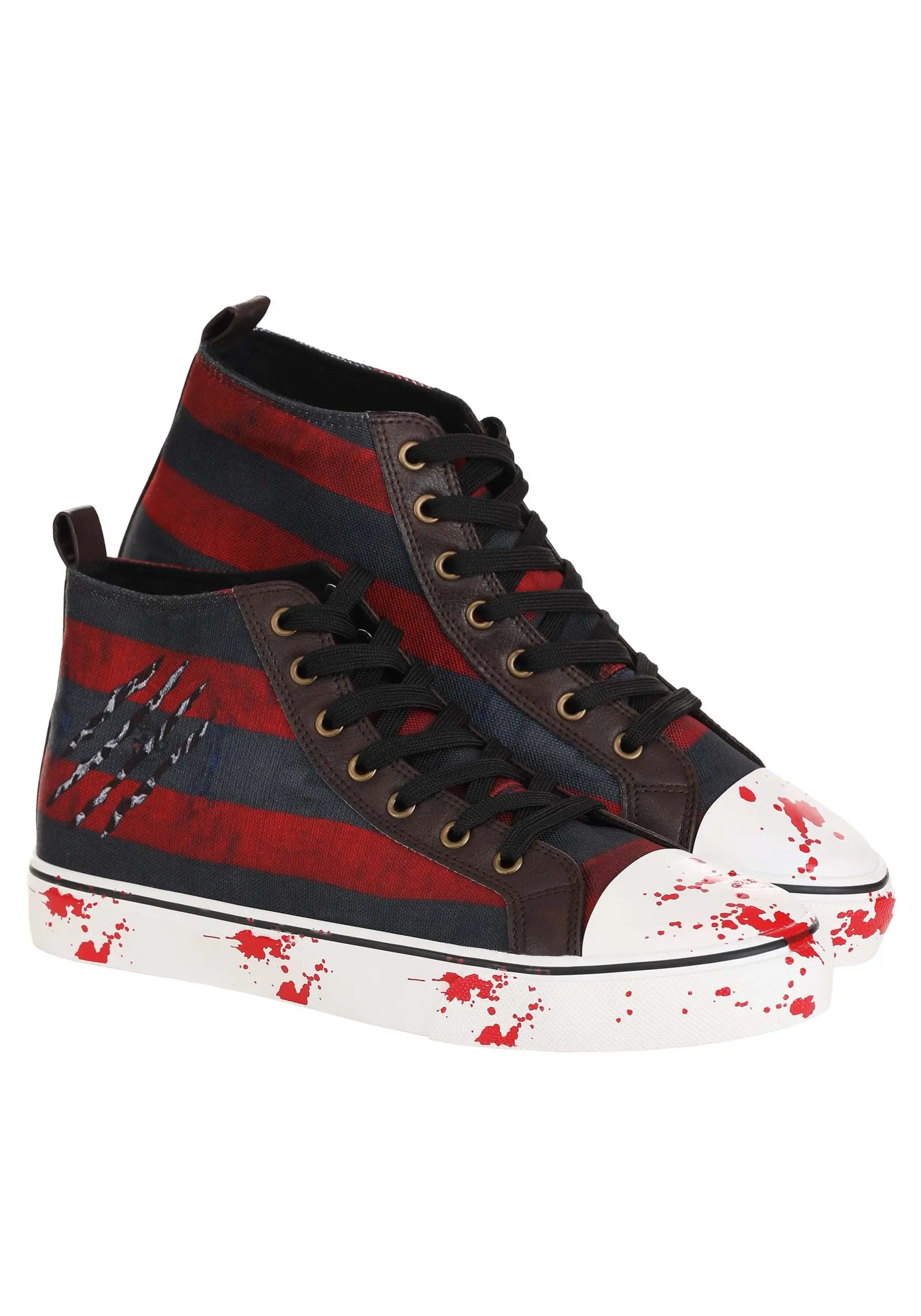Ground Up Adult Nightmare On Elm Street Freddy Krueger Sneakers 8 Ground Up Adult Nightmare On Elm Street Freddy Krueger Sneakers - Image 8